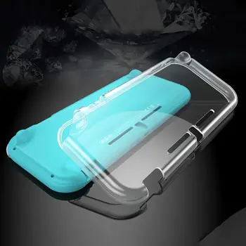 

Clear Soft TPU Silicone Case Protective Cover Shell Transparent Full Body Protector for NS Switch Lite Mini Game Console