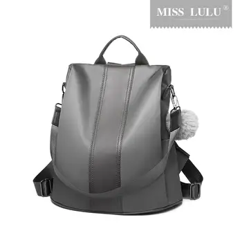 

Miss Lulu New 2020 Fashion Women bag PU backpack Girls anti-theft shoulder bag