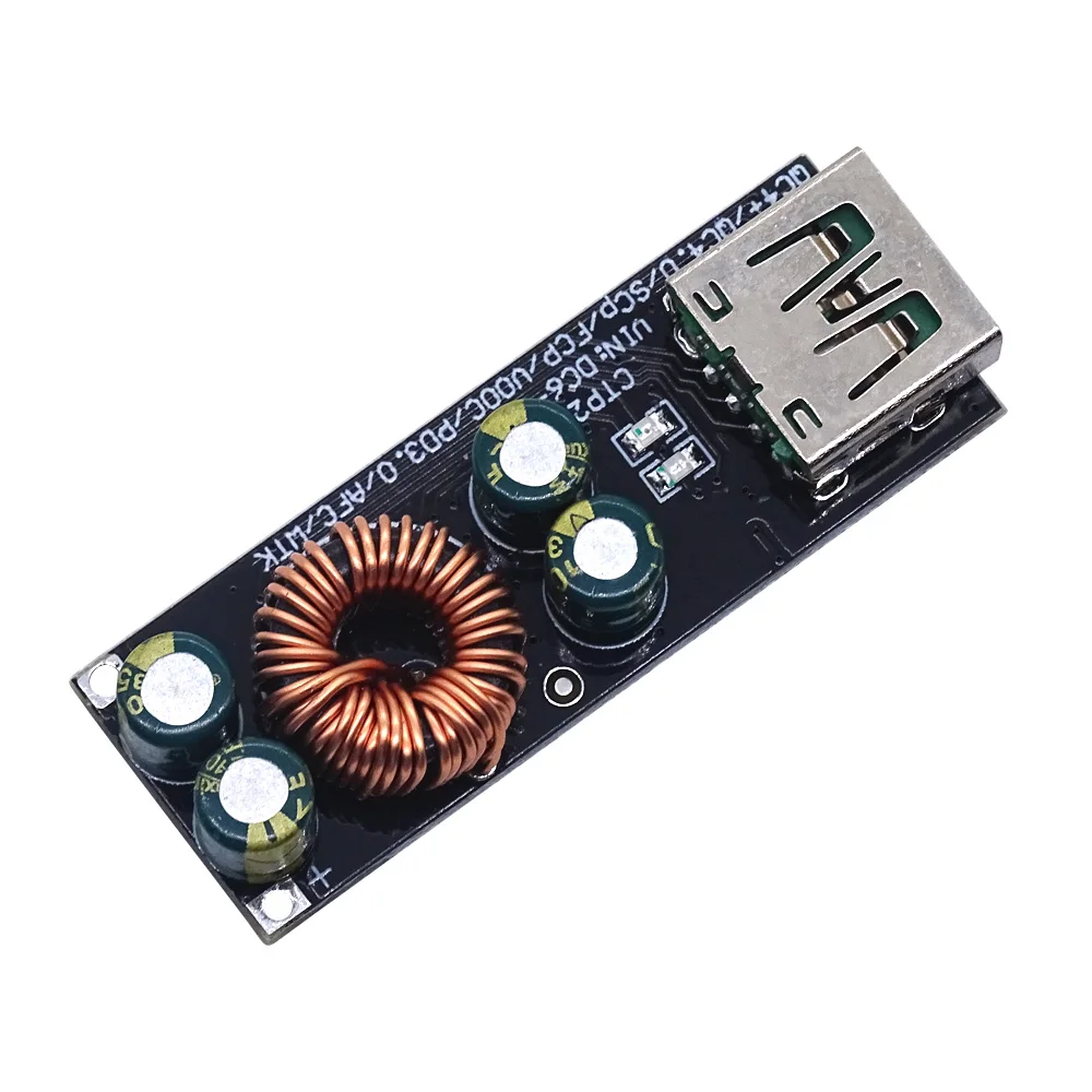 QC 4 0 3 6 -35 в USB Type-C быстрая зарядка печатная плата понижающий модуль постоянного