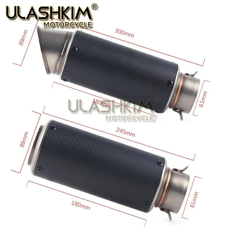 Полный глушитель выхлопной трубы мотоцикла Escape System Slip On для suzuki GSR400 GSR600 BK400 BK600 GSR BK