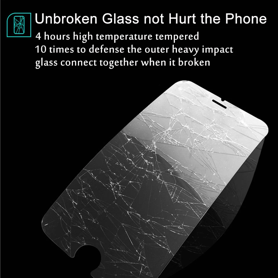 Защитное стекло 0,26 мм для iPhone 6 6s 7 8X11, Защитное стекло для iPhone 11 Pro 8 7 6 Plus XR X XS Max, закаленное стекло
