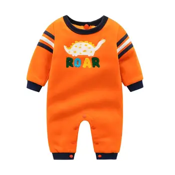 

Baby Rompers Long Sleeve Infant Bebes Dinosaur Jumpsuits Playsuits for Newborn Boy Girl Overalls Autumn Winter Outerwear Clothes