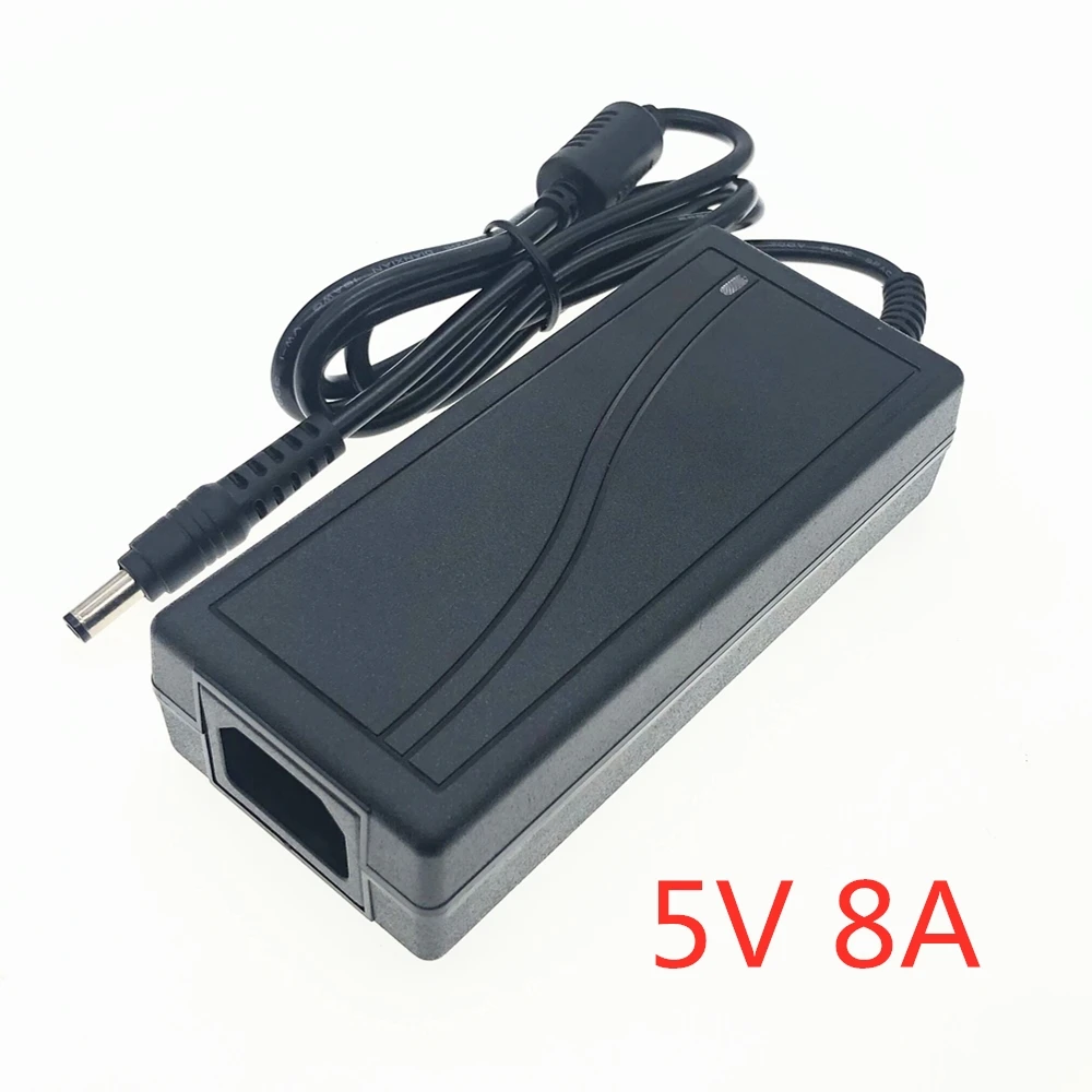 AC/DC 5V8APower адаптер питания AC DC 220 В до 5 В 8APower адаптер питания универсальный переключатель для Led светильник