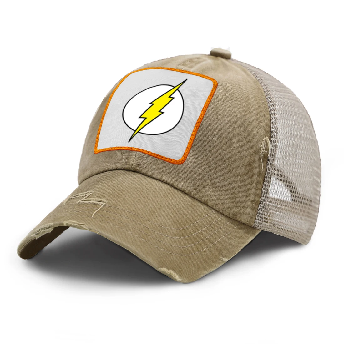 

The Big Bang Theory Flash Print Cap Man Woman Summer Hip Hop Men Baseball Caps Women Mesh Snapback Hats Men's Trucker Hats Cap