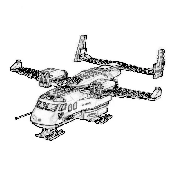 Bela 10996 City Series Arctic Supply Plane модель строительного блока 731 шт кирпичи обучающая
