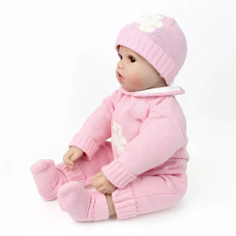 55 см конечности импортные Мягкие силиконовые rebirth куклы реалистичные Reborn Baby силиконовые виниловые куклы для новорожденных Playmate Игрушки как детский подарок