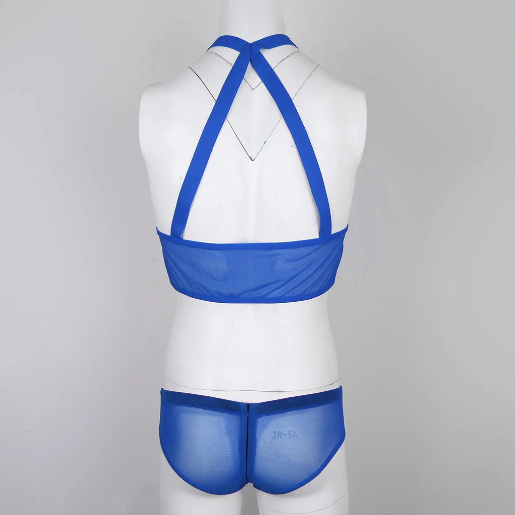 Men Mentalic Lingerie Briefs Body Chest Strap Harness Costume Nightclub Suit Man Sexy Nightwear Gay Party Costume