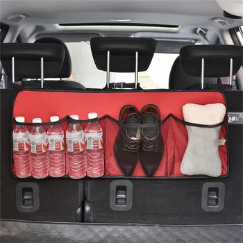 

Oxford Car Trunk Back Bag Folding Storage Box Storage Bag Car Tools Organizer Universal Large Capacity Adjustable Backseat
