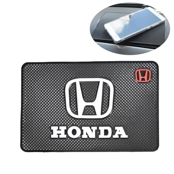

20*13cm Car Anti-Slip Mat for Honda Civic Accord CRV HRV Fit Jazz City Odyssey Jade Vezel Greiz Auto Interior Dashboard Mat Pads