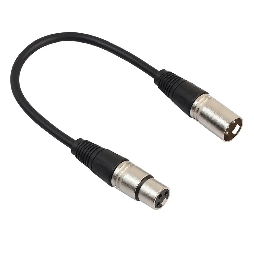 

0.3m Xlr Audio Cable Male-To-Female Transmission Speed To Support Multi-Device Data Transmission