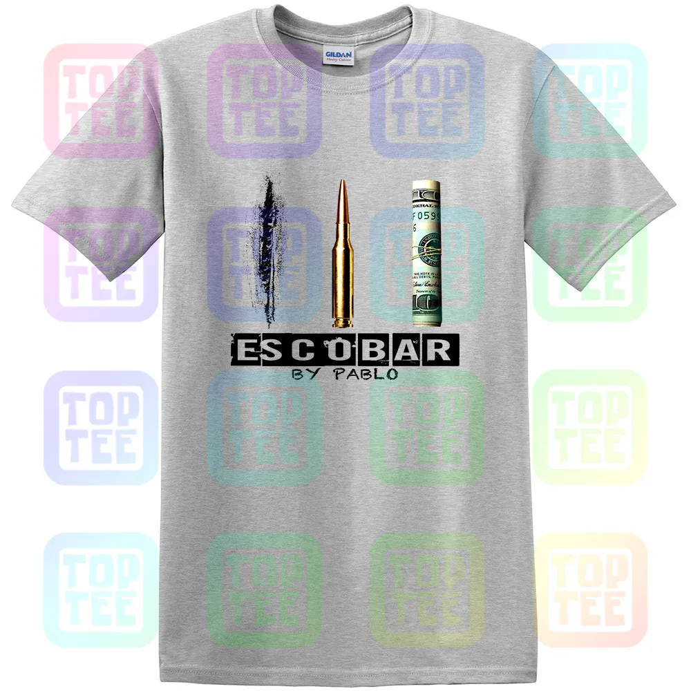 Escobar By Pablo футболка Narcos Inspired Drug Lord Tee Cartel Мужская и женская летняя одежда для взрослых Размер: S-3Xl