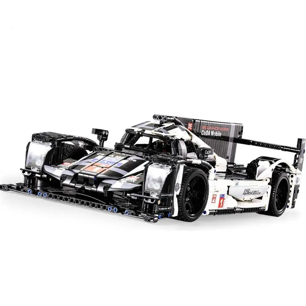 

C61016W 1:9.5 RC Remote Control Racing Car Toy Assembled Building Blocks For 919 Model Assembling Racing Car 1586PCS
