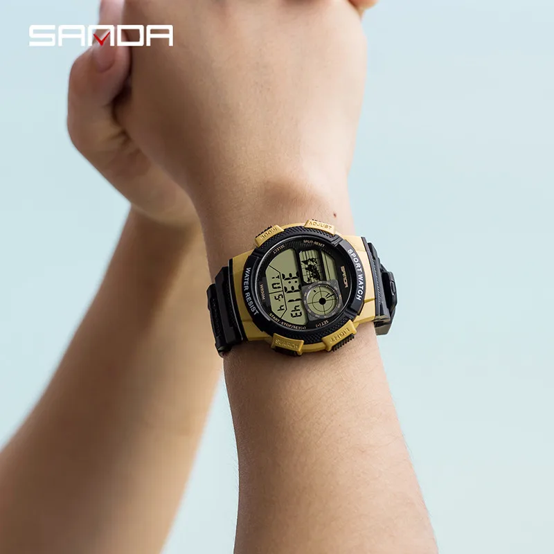 

Fashion Shock Watches Military Army Men Sport Watch LED Digital Watch Waterproof Relogios Analog Watch Reloj Digital Hombre