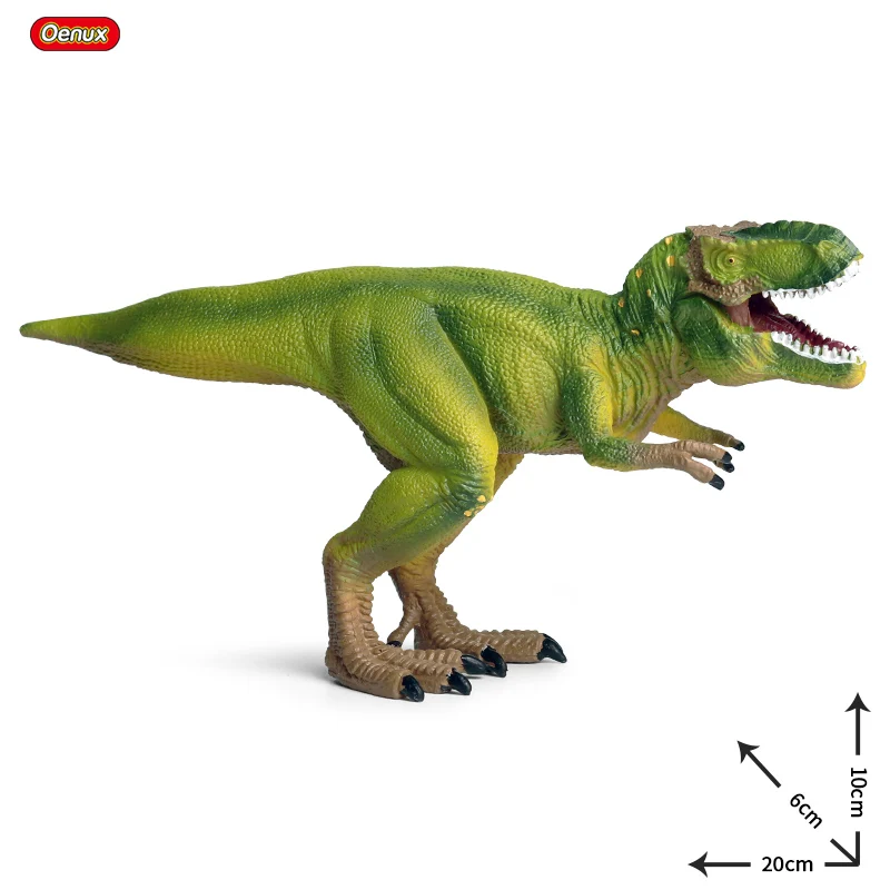 Oenux достаринный дикарь Юрского Периода Динозавры T-REX спинозавр карнотаурус теризинозавр животные модель фигурки Детские игрушки - Цвет: Without Box