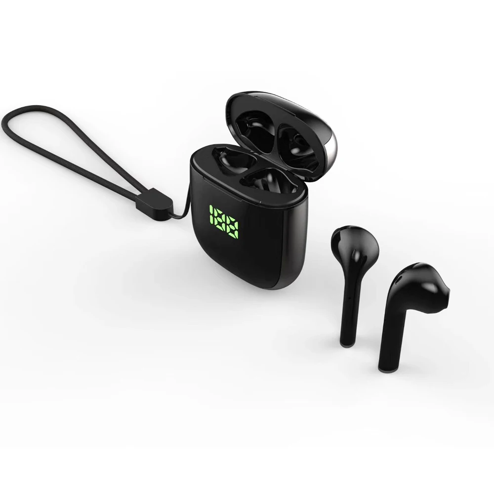 Новые беспроводные наушники TWS со светодиодным дисплеем Bluetooth с поддержкой