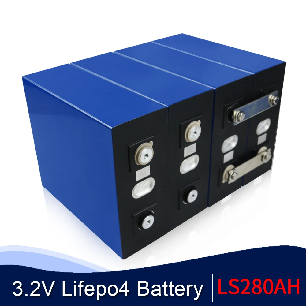 32 шт. 3 2 V 280Ah lifepo4 Батарея литий железо фосфатных аккумуляторов и призматический
