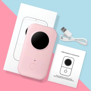 

Phomemo D30 Label Printer Portable Pocket Label Printer Handheld BT Connection Fast Printing for Home Office impresoras