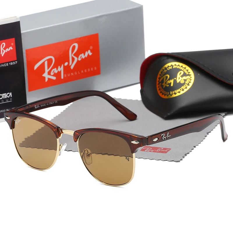 

Erilles Rayban- Original Outdoor Sunglasses Brand Designer fashion Eyeglasses gafas For Mens Womens Sun Glasses gift 4567ordesrs