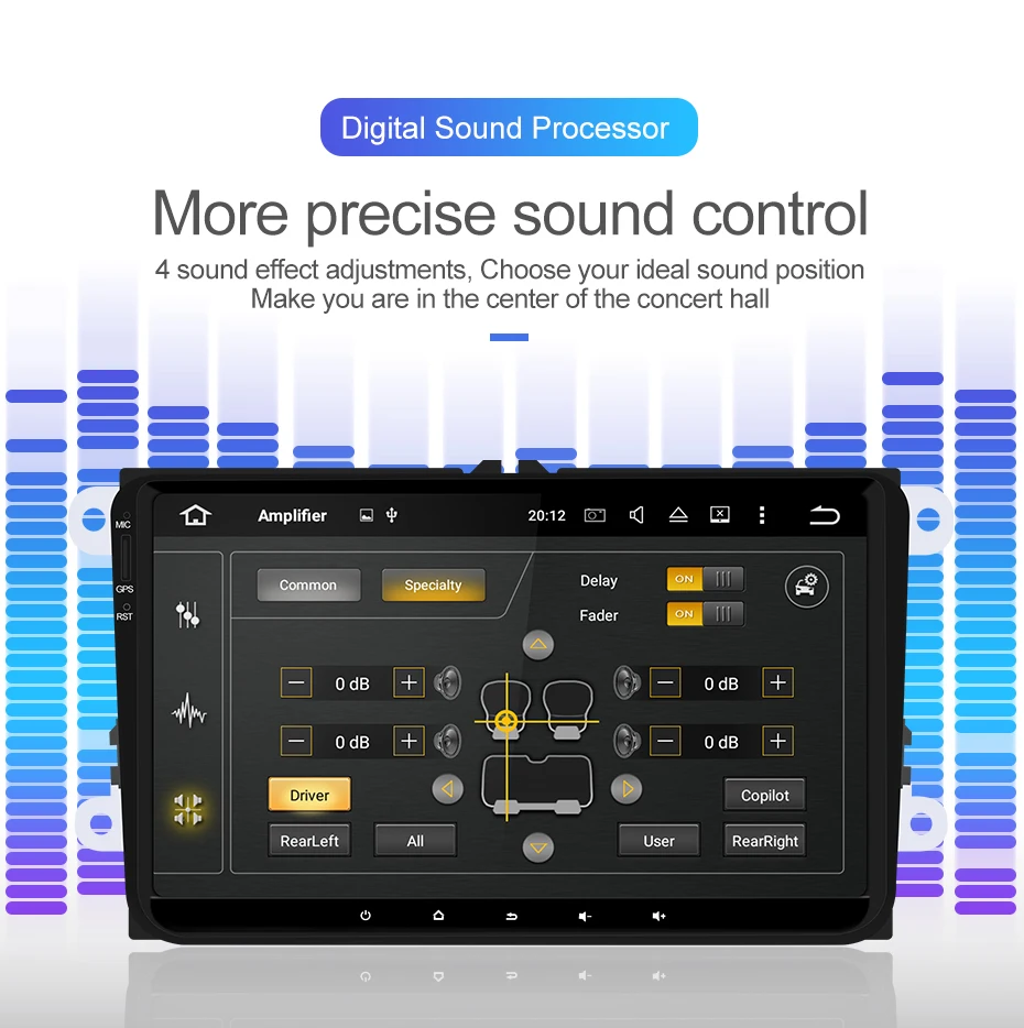 Excellent Android 9.0 Car Multimedia Player Navigation Car Radio 2 Din Stereo DVD For Mercedes Benz SMART 2016 VW Touareg Multivan T5 2010 8