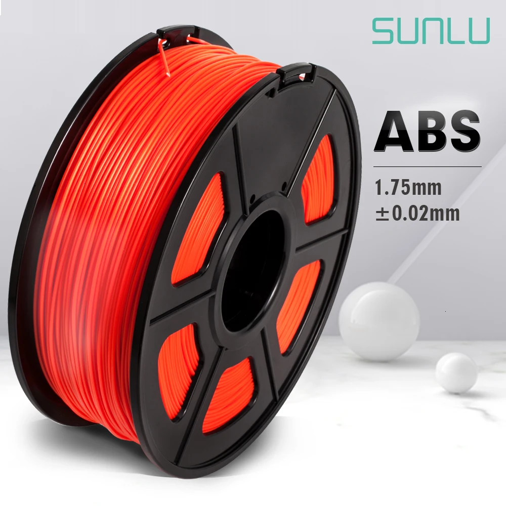 SUNLU ABS 3D нити 1,75 мм для 3d принтера высокого качества пластик ABS нити для детей Scribble ручка допуск+/-0,02 мм