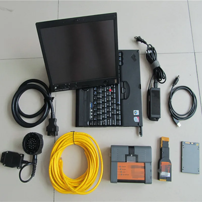 2021-06 for bmw icom a2 with X200T laptop 4G 720gb SSD software ista expert mode diagnostic tool obd cable ready to use |