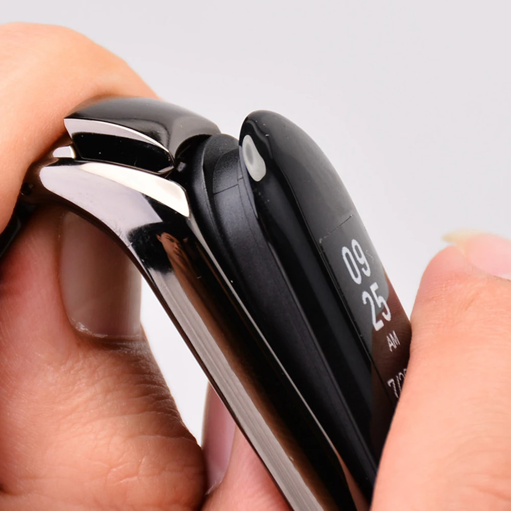 Спортивный сменный металлический ремешок для Mi Band 3 Smart Bracelet