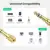 Ugreen Jack 3.5 Speaker Connector 6.35 mm Male to 3.5 mm Female Audio Connector 3.5 Jack Aux Кабель для Акустической Гитары Jack 6.35