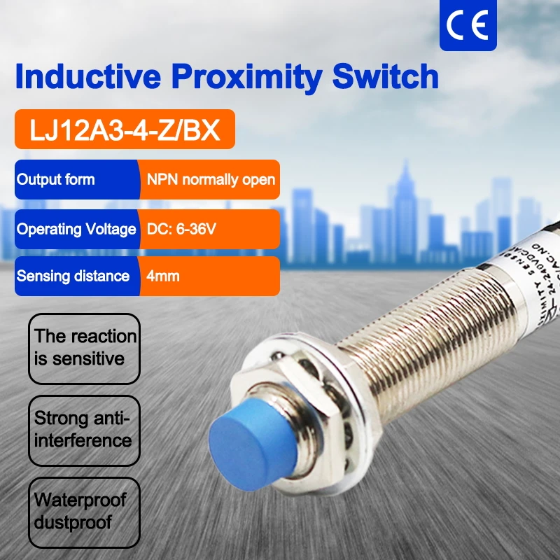 Autewell LJ12A3 4 Z/BX/BY/AX/AY/EX/DX/EZ/DZ CE Новый индуктивный датчик обнаружения NPN DC 6 36 в PNP AC 90 250