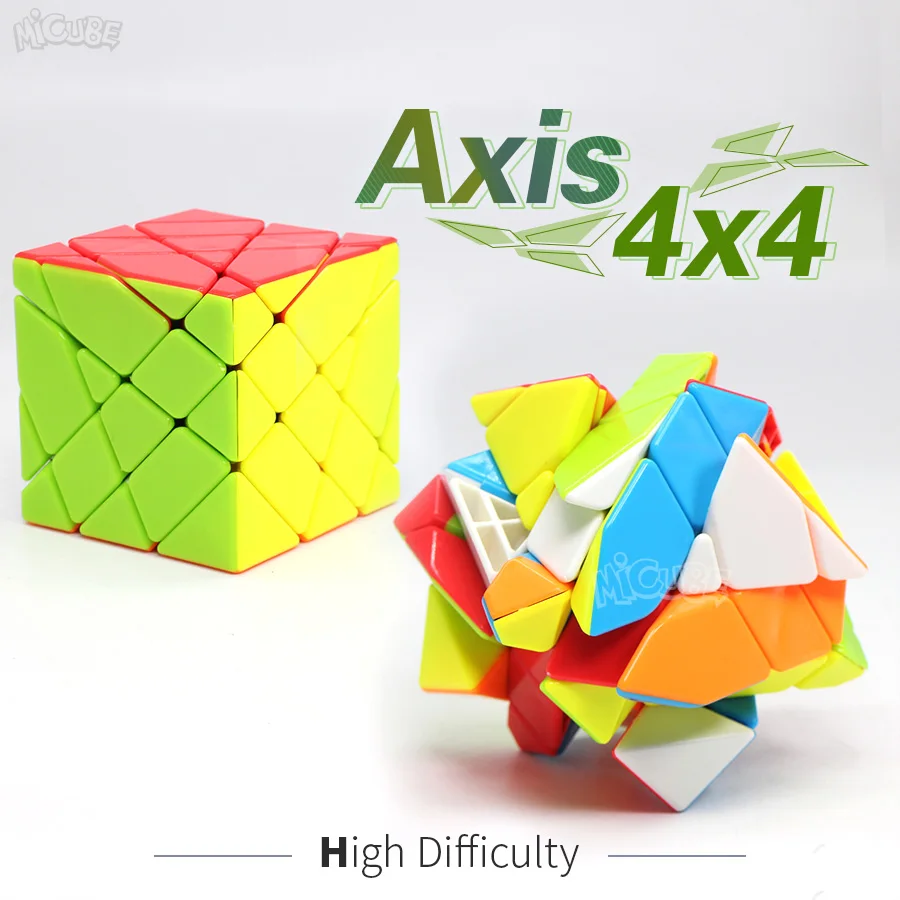 Кубик Fanxin Axis 4x4 магические кубики без наклеек высокая диффузия профессиональный