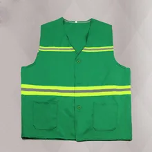 Сигнальный светоотражающий Предупреждение жилет рабочая одежда Reflectante Chaleco дневной и ночной режимы защитный жилет для езды на велосипеде на открытом воздухе движения DFZ0001