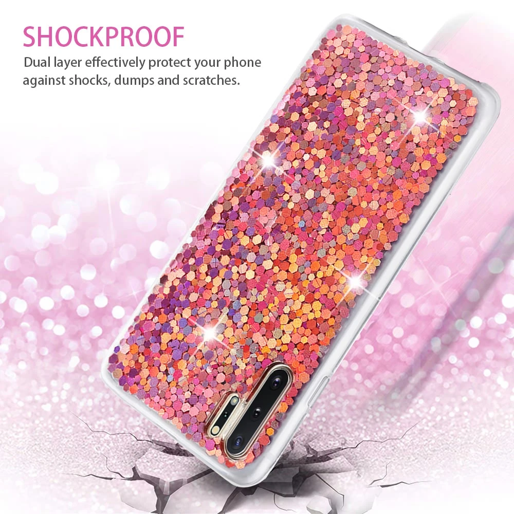 Роскошный блестящий Блестящий чехол LAPOPNUT для Samsung Galaxy S20 Ultra 5G S10 S9 Plus S7 Edge S10e Note 10 с