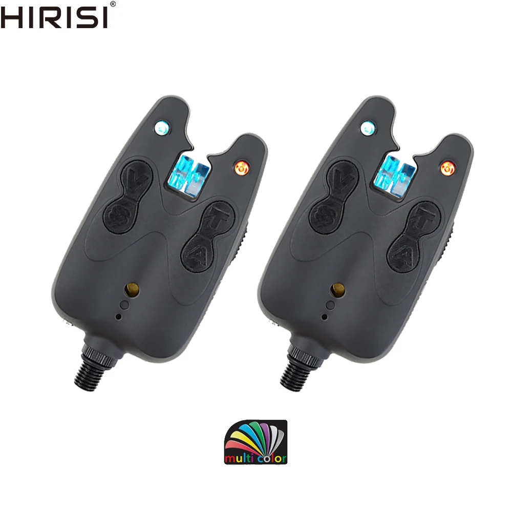 

2 x Multi-Color Carp Fishing Bite Alarm Indicator Color Change LED Light Anti-theft Carp Coarse Fishing Tackle