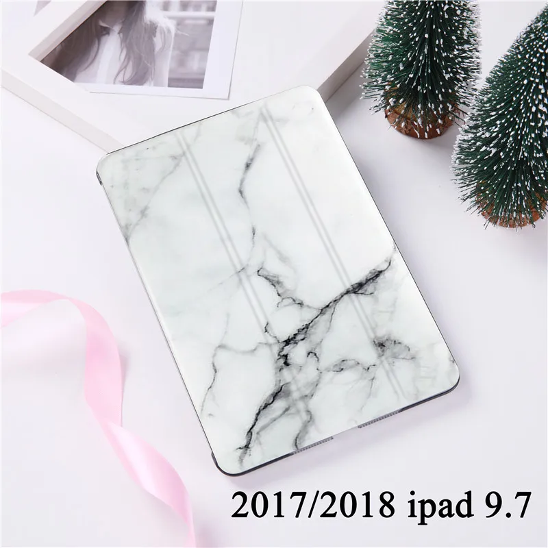 B050010 Для iPad 9,7 чехол жесткий мраморный узор планшет смарт-чехол для iPad 9,7 Air 1 2 Mini 1 2 3 4 5 iPad 2/3/4 Funda Capa - Цвет: B050010