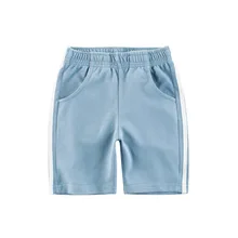 Tong zhong ku/ г. Новые летние универсальные детские повседневные штаны в Корейском стиле хлопковые брюки среднего и маленького размера для мужчин и женщин