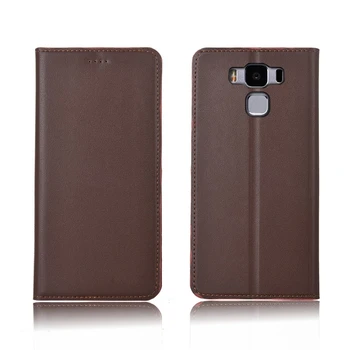 

Genuine Leather magnetic flip case card slot holder for Asus ZenFone 3 MAX ZC553KL/ZenFone 3 MAX ZC520TL phone case funda cover