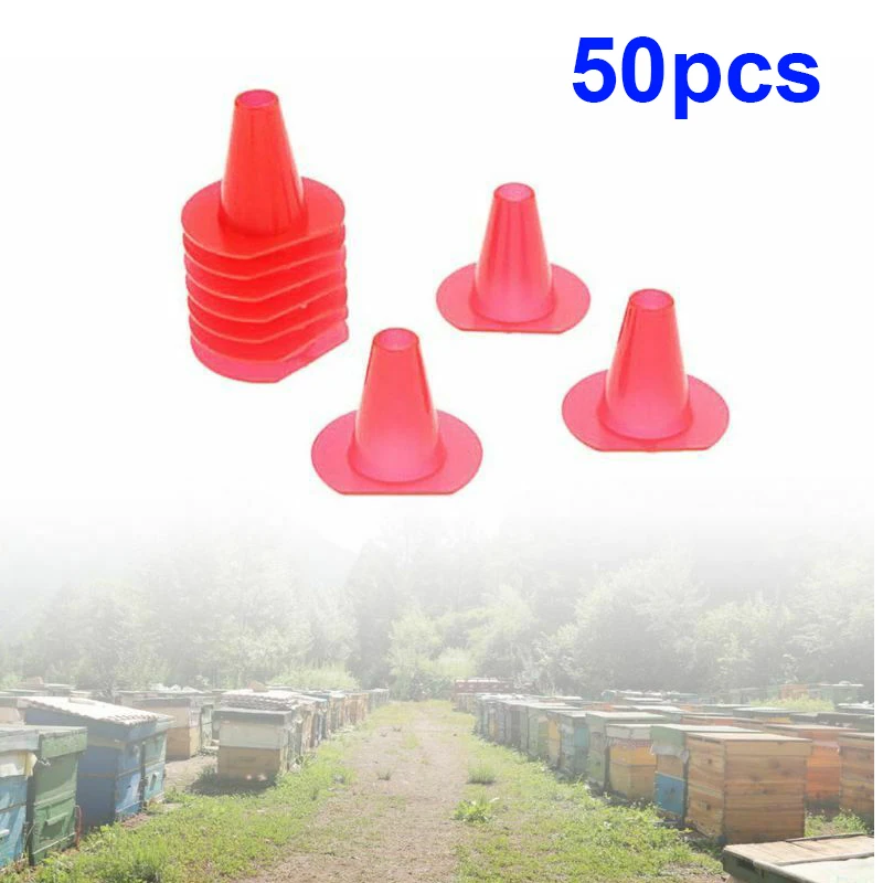 Оборудование Пчеловодство Конус 50 шт пластиковый спасательный прибор улей вход