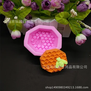 

DIY Baking Mould Bees Hive Modeling Fondant Cake Mold Chocolate Handmade Soap Resin Silicone Mould