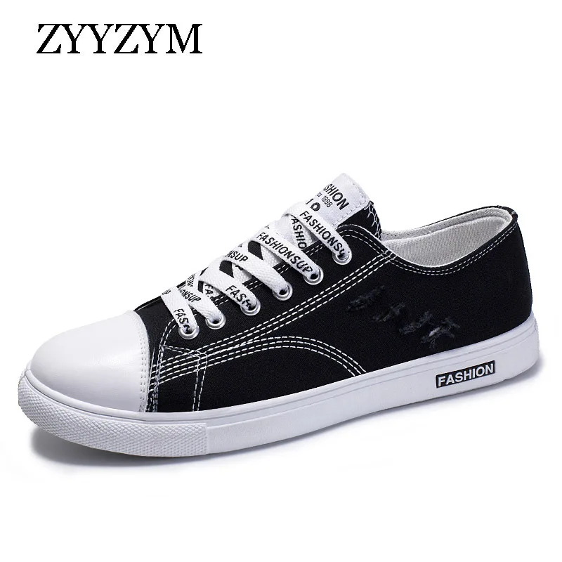Zapatos de lona con cordones para hombre y mujer, zapatillas Unisex de estilo clásico, transpirables, vulcanizadas, para primavera y verano, 2020
