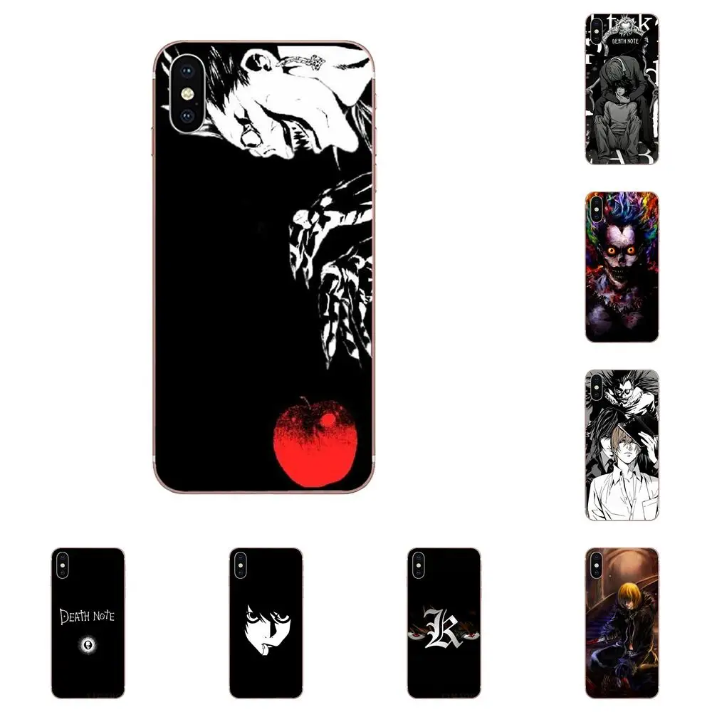 Чехол из ТПУ для Huawei NOVA 2 V20 Y3II Y5 Y5II Y6 Y6II Y7 Y9 G8 G9 GR3 GR5 GX8 Prime 2018 2019 тетрадь смерти