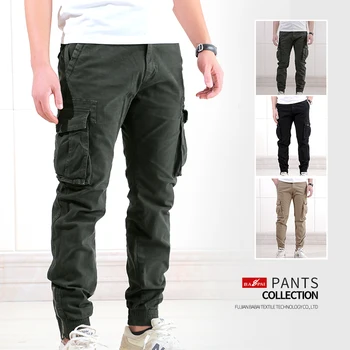 Pantaloni Cargo moda uomo BAPAI pantaloni da lavoro pantaloni da alpinismo resistenti all'usura all'aperto abiti da lavoro 1
