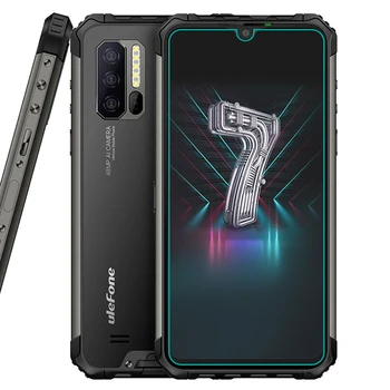 Перейти на Алиэкспресс и купить Закаленное стекло для Ulefone Armor 7 Armor7 Стекло 9H защитная пленка Взрывозащищенная прозрачная защитная пленка для экрана чехол для телефона