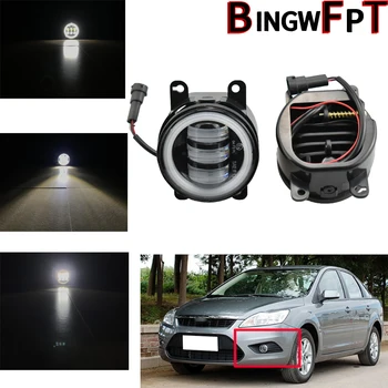 

2pcs Super Bright LED Fog Light with Angel eye for Ford Focus sedan 2009-2011 Fog Lamp Assembly