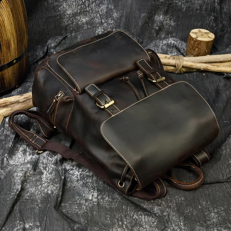 Midland Leather Backpack - Unisex