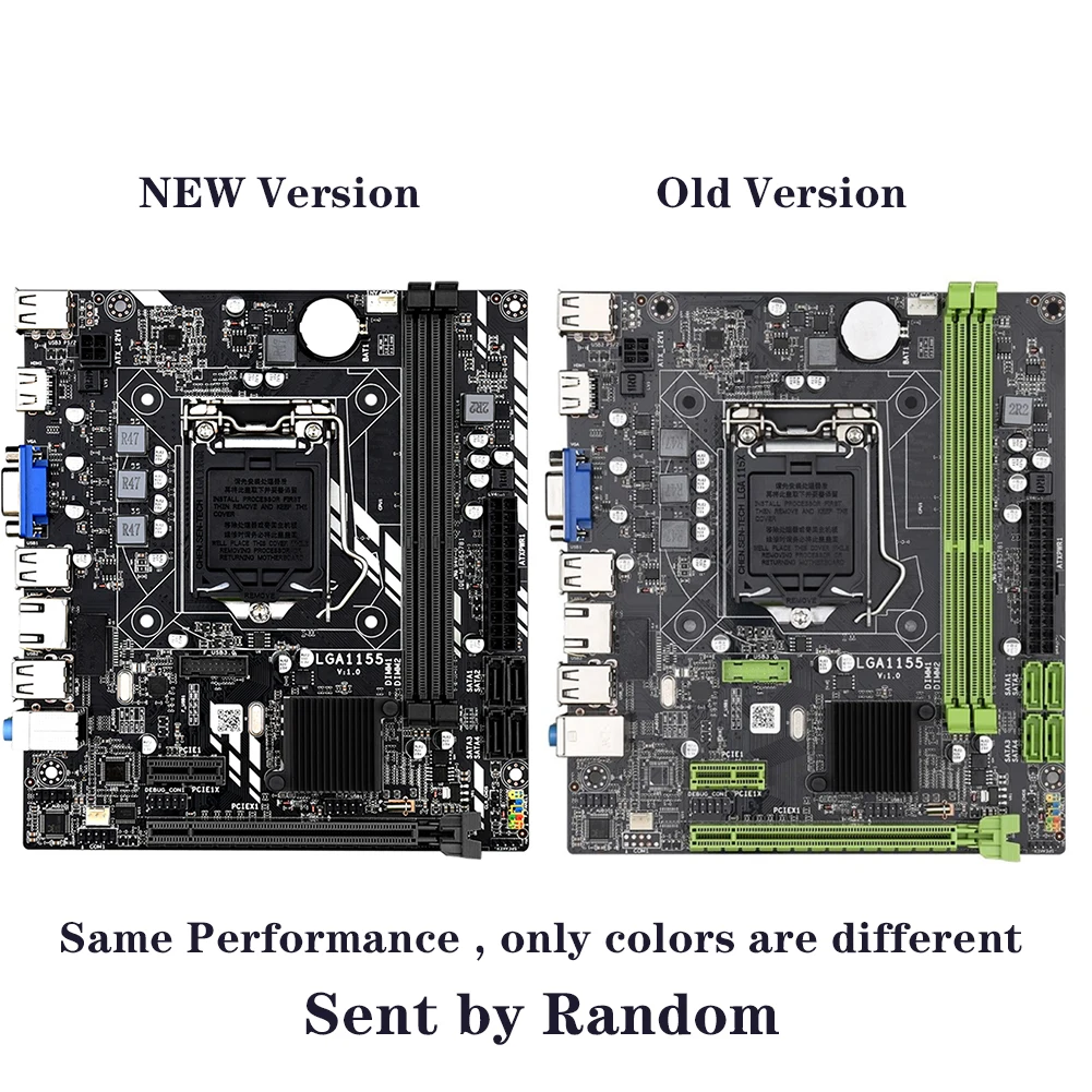 Микро материнская плата Placa mae H61 LGA 1155 разъем DDR3 ПАМЯТЬ VGA PCI E для Intel LGA1155 I3 I5 I7 Xeon