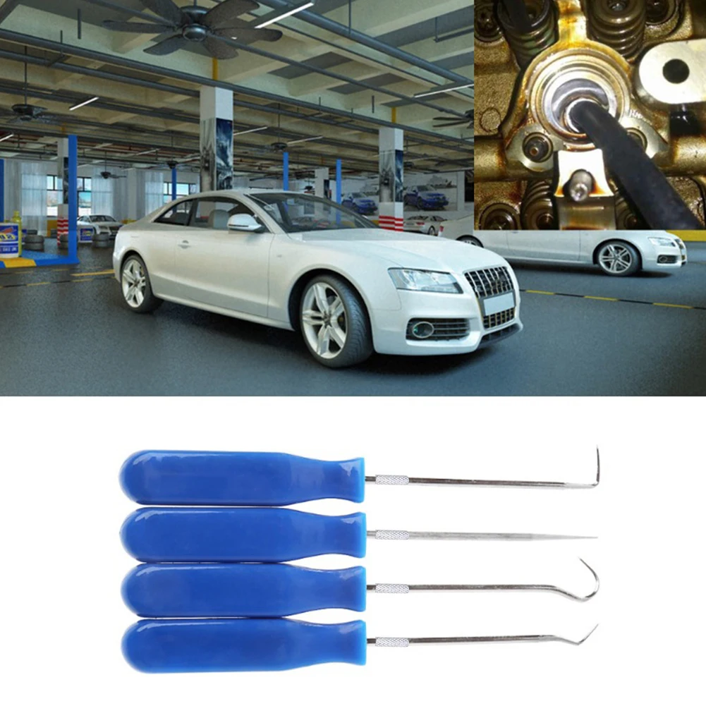 Car Auto Vehicle Oil Seal Screwdrivers Set O-Ring Seal Gasket Puller Remover Pick Hooks Tools oil seal screwdrivers 4Pcs 135mm
