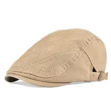 VOBOOM, плоская кепка, хлопок, мужская, летняя, для гольфа, плюща, шапка, регулируемая, газетчик, кепка s, Классический берет, кабишки, шапки 065