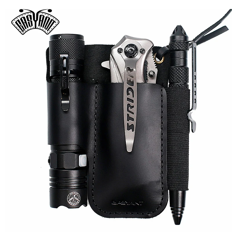 Holster Multitools Handmade EASYANT Belt-Loop Hiking-Pouch Outdoor Men Camping