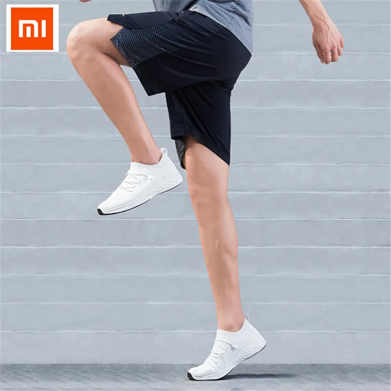 

Xiaomi Youpin GTS+ Fly Knit Breathable Men Sneakers High Elastic Shock Absorption Lightweight Non-slip Casual Sports Shoes