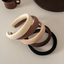 

Korea Sweet Wide-brimmed Headband Fabric Autumn/winter Hair band Women Wild Go Out Headband Press Hair Hairband Hair Accessories