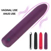 Powerful Dildo Vibrator 10 Speeds Mini Bullet Vibrator Clitoris Stimulator G-spot Massager Strong Vibration Sex Toys for Women 1